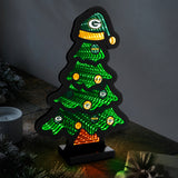 Green Bay Packers<br>LED Infinity Christmas Tree Light