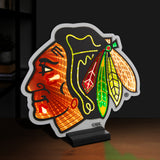 Chicago Blackhawks<br>LED Infinity Logo Light