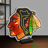 Chicago Blackhawks<br>LED Infinity Logo Light