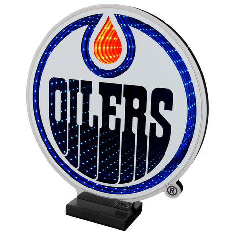 Edmonton Oilers<br>LED Infinity Logo Light