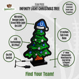 Indianapolis Colts<br>LED Infinity Christmas Tree Light