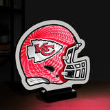 Kansas City Chiefs<br>LED Infinity Helmet 8 Inch Light