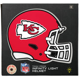 Kansas City Chiefs<br>LED Infinity Helmet 8 Inch Light