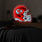 Kansas City Chiefs<br>LED Infinity Helmet 24 Inch Light