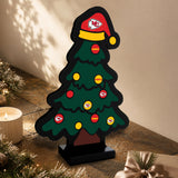 Kansas City Chiefs<br>LED Infinity Christmas Tree Light