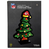 Kansas City Chiefs<br>LED Infinity Christmas Tree Light