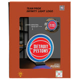 Detroit Pistons<br>LED Infinity Logo Light