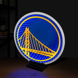 Golden State Warriors<br>LED Infinity Logo Light
