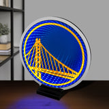 Golden State Warriors<br>LED Infinity Logo Light