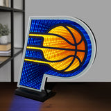 Indiana Pacers<br>LED Infinity Logo Light