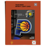 Indiana Pacers<br>LED Infinity Logo Light