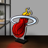Miami Heat<br>LED Infinity Logo Light