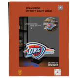Oklahoma City Thunder<br>LED Infinity Logo Light