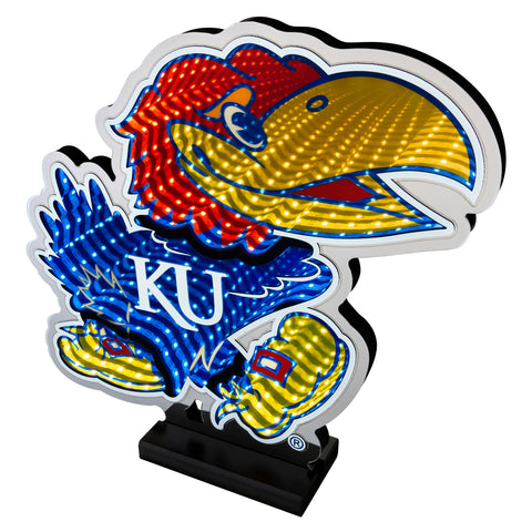 Kansas Jayhawks<br>LED Infinity Logo Light