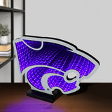 Kansas State Wildcats<br>LED Infinity Logo Light
