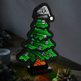 Las Vegas Raiders<br>LED Infinity Christmas Tree Light