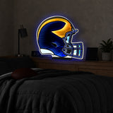 Michigan Wolverines<br>LED Infinity Helmet 24 Inch Light