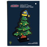 Michigan Wolverines<br>LED Infinity Christmas Tree Light