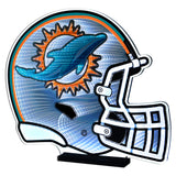 Miami Dolphins<br>LED Infinity Helmet 24 Inch Light