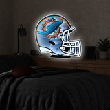 Miami Dolphins<br>LED Infinity Helmet 24 Inch Light
