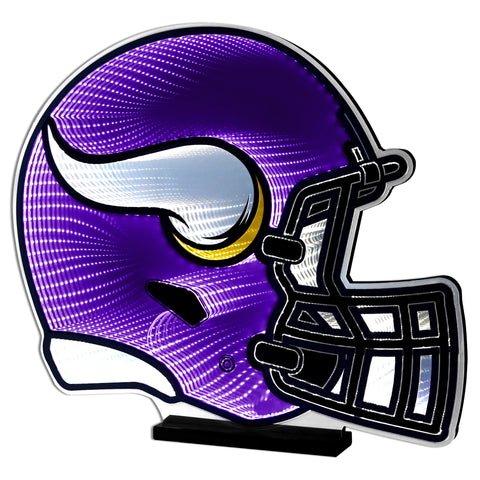Minnesota Vikings<br>LED Infinity Helmet 24 Inch Light