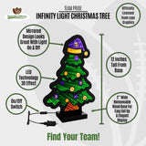 Minnesota Vikings<br>LED Infinity Christmas Tree Light