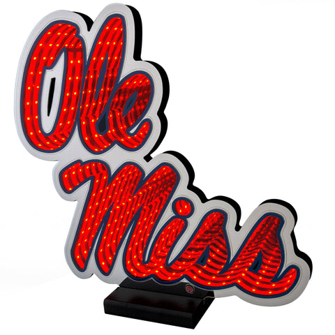 Mississippi Ole Miss Rebels<br>LED Infinity Logo Light