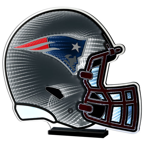New England Patriots<br>LED Infinity Helmet 24 Inch Light
