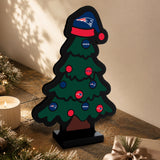 New England Patriots<br>LED Infinity Christmas Tree Light