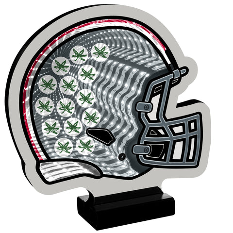 Ohio State Buckeyes<br>LED Infinity Helmet 8 Inch Light