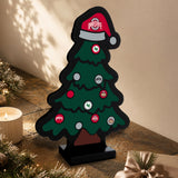 Ohio State Buckeyes<br>LED Infinity Christmas Tree Light