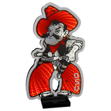 Oklahoma State Cowboys Pistol Pete<br>LED Infinity Logo Light