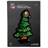 Pittsburgh Steelers<br>LED Infinity Christmas Tree Light