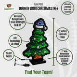 Penn State Nittany Lions<br>LED Infinity Christmas Tree Light