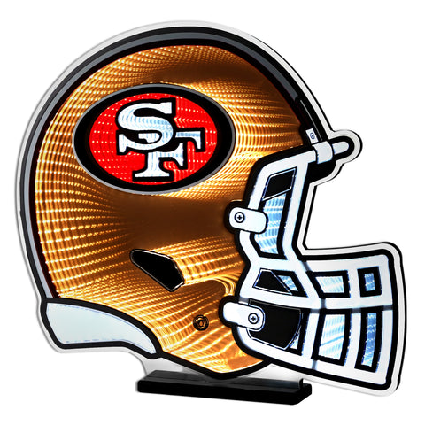 San Francisco 49ers<br>LED Infinity Helmet 24 Inch Light