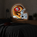 San Francisco 49ers<br>LED Infinity Helmet 24 Inch Light