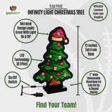 San Francisco 49ers<br>LED Infinity Christmas Tree Light