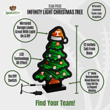 Tennessee Volunteers<br>LED Infinity Christmas Tree Light