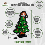 Texas Longhorns<br>LED Infinity Christmas Tree Light