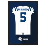 Indianapolis Colts<br>Anthony Richardson Jersey Print