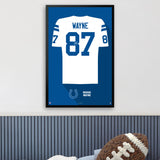 Indianapolis Colts<br>Reggie Wayne Jersey Print