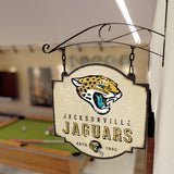 Jacksonville Jaguars<br>Metal Tavern Wall Art