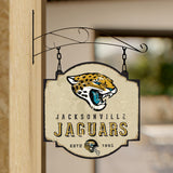 Jacksonville Jaguars<br>Metal Tavern Wall Art