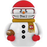 Kansas City Chiefs<br>Inflatable Snowman Player