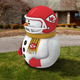 Kansas City Chiefs<br>Inflatable Snowman Player