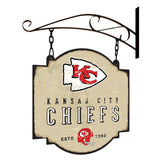 Kansas City Chiefs<br>Metal Tavern Wall Art