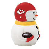 Kansas City Chiefs<br>Ceramic Snowman Cookie Jar