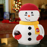 Kansas City Chiefs<br>Ceramic Snowman Cookie Jar