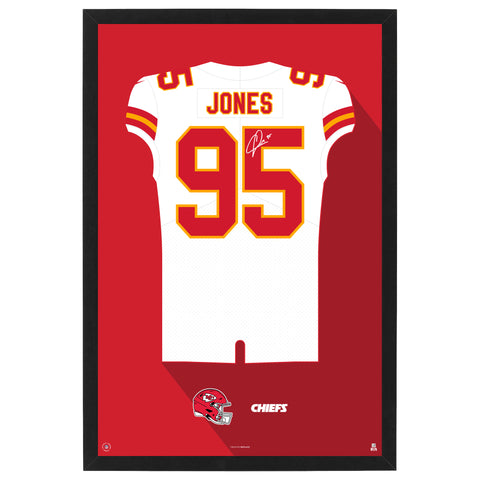 Kansas City Chiefs<br>Chris Jones Jersey Print
