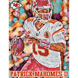 Kansas City Chiefs<br>Patrick Mahomes Diamond Painting Craft Kit